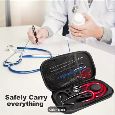 Buy Medical Nurse Storage Travel Carry Case Fits 3M Littmann Stethoscope Accessories • 24.99$