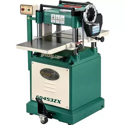 Buy Grizzly G0453ZX 15  Planer With Spiral Cutterhead • 3,240$
