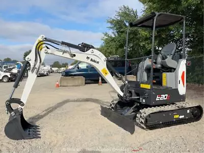Buy 2021 Bobcat E20Z Mini Excavator Crawler Backhoe Dozer Aux Hyd Bidadoo -New • 8,600$
