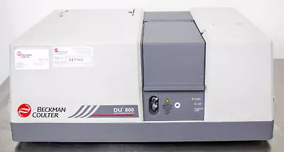 Buy Beckman Coulter DU 800 UV/Vis Spectrophotometer With Standard Trans (3370331) • 379$