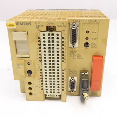 Buy Siemens 6ES5-095-8MA05 6ES5-375-1LA15 Simatic S5-95U CPU Processor W/ Memory • 399.99$