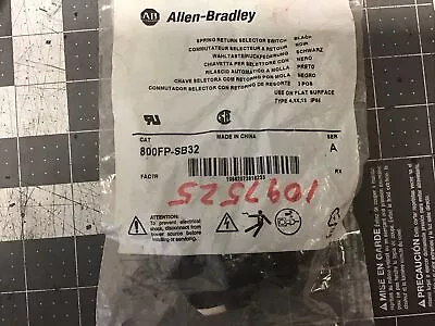 Buy Allen Bradley 800FP-SB32 Ser. A 22mm Selector Switch, 3-Position (LMP02O) • 32.99$