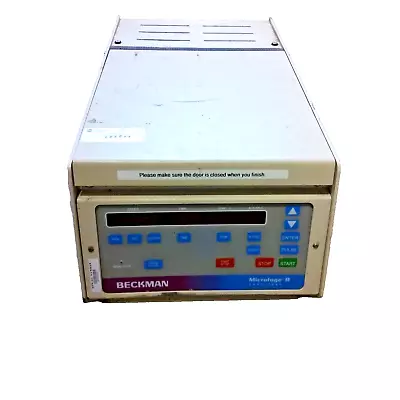 Buy Beckman Coulter Microfuge R Refrigerated Benchtop Centrifuge & Rotor AS-IS • 200$