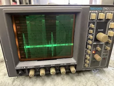 Buy Tektronix 1740 Analog Waveform/Vector Monitor Tested As Showed In Picture • 48$
