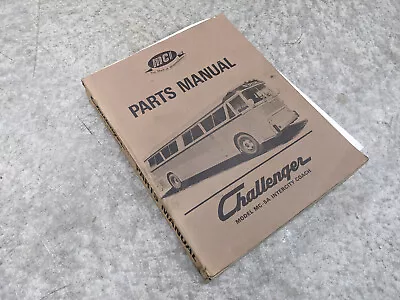 Buy MCI MC5A Challenger Parts Manual - Motor Coach Industries • 90$