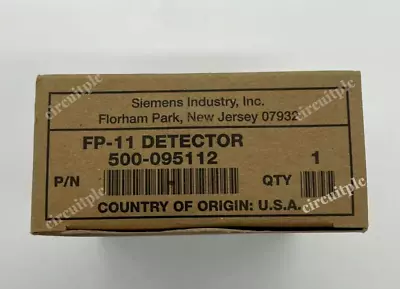 Buy Siemens Fp-11 Fire Alarm Smoke Heat Detector • 94.05$