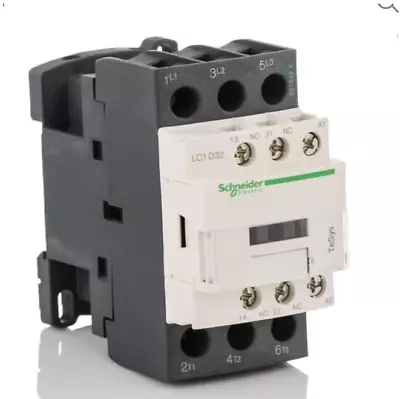 Buy Schneider Electric LC1D18F7 7.5kW 10HP 110V~ TeSys Contactor • 30$