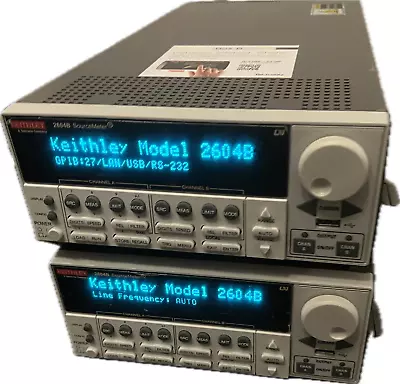 Buy Keithley 2604B System SourceMeter Dual Channel 40v • 6,000$