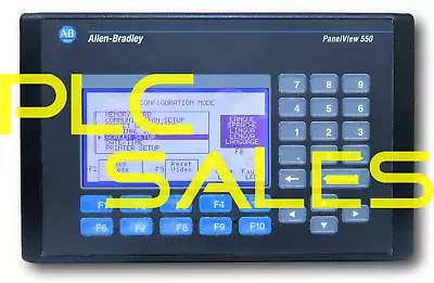 Buy Allen Bradley 2711-K5A5 Series H  |  PanelView 550 With RS-232 FRN 4.41 • 745$