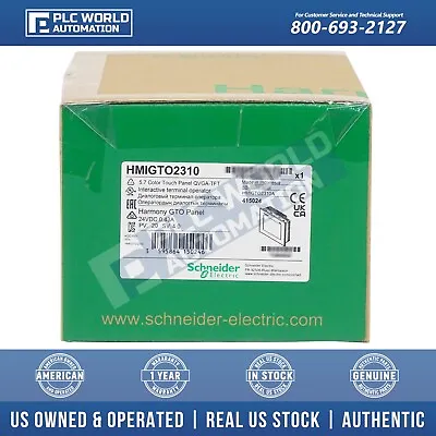 Buy Schneider Electric HMIGTO2310 Harmony GTO Advanced Touchscreen Panel, New Sealed • 804.99$