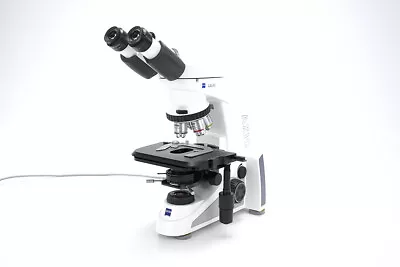Buy Zeiss Axio Lab A1 Microscope 2.5x 10x 40x A-Plan E-Pl 10x/20 • 2,313.20$