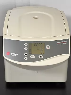 Buy TESTED Beckman Coulter Microfuge 20R Refrigerated Centrifuge W/ FA361.5 Rotor • 2,299.99$