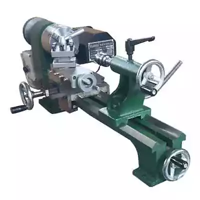 Buy Small Instrument Lathe/metal Working Lathe/cast Iron Integrated 3/4 Claw Chuck • 715.88$