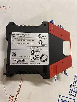 Buy Schneider Electric Preventa XPSAF5130 Safety Relay (KB) • 60$