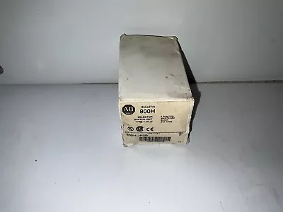 Buy Allen Bradley 800H-JR2B Maintained 3 Position Selector Switch • 60$