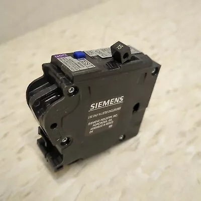 Buy SIEMENS QA115AFCN Single Pole 15 AMP CAFCI Arc Fault Circuit Breaker Type Qaf2n • 24.99$