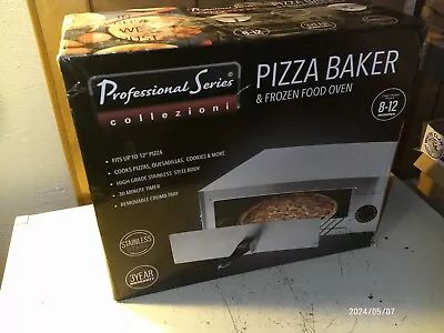 Buy Professional Series PS75891 Stainless Steel 12  Pizza Baker Frozen Food Oven NEW • 35$