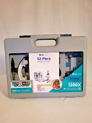 Buy AmScope 52pc 120X-1200X Kids Starter Compound Microscope Science STEM Kit • 15$