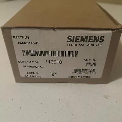 Buy Siemens SLSPSWW-AL Strobe S54329-F46-A1 Open Box • 80.99$