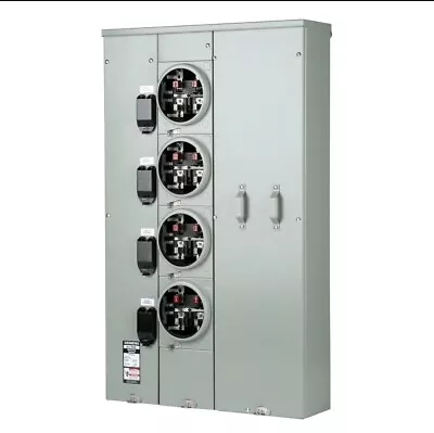Buy Siemens  WP4412RJB 4-gang Meter Socket 400amp 225amp Position • 3,995$
