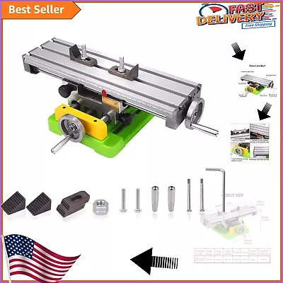 Buy Precision Adjustable Multifuntion Worktable 6350 For Drilling & Milling Machines • 185.99$