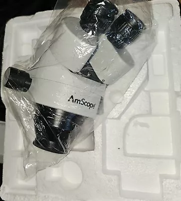 Buy AmScope 7X-45X Binocular Zoom Power Stereo Microscope Head -Super Widefield View • 195$