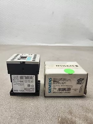 Buy New In Box Siemens Relay 3rh1140-1ak60 • 28$