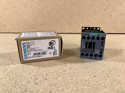 Buy SIEMENS 3RT2016-1BB42 Contactor, 3-Pole, 9 A, 4 KW • 29.99$