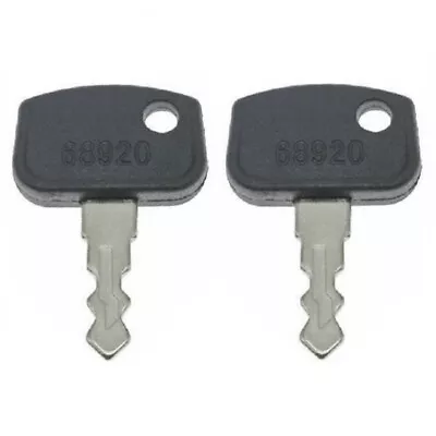 Buy (2) Kubota Ignition Keys RTV 400, 500, 900, 1140 & Zero Turn Mowers PL501-68920 • 9.59$