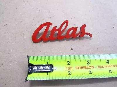 Buy Vintage Atlas 6 Inch Jointer Model 6001 Name Plate Logo Insignia Trademark • 39.99$
