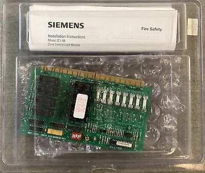 Buy Siemens ZC1-8B MXL Fire Alarm Zone Card Control Module FREE SHIPPING !!! • 108$