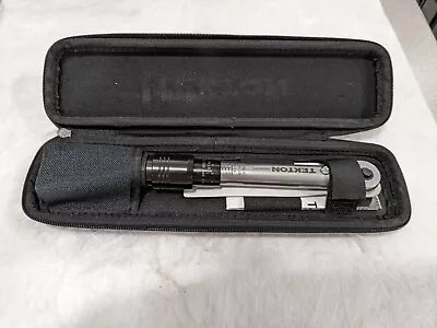 Buy Tekton 1/4 In Drive Dual Direction Click Torque Wrench W/ Case Model TRQ-21101-D • 52$
