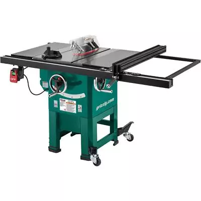 Buy Grizzly G0962 10  2 HP Open-Stand Hybrid Table Saw • 1,360$