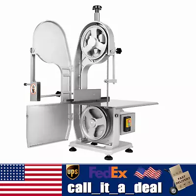 Buy Commercial Electric Bone Saw Frozen Meat Fish Bone Cutting Machine Cutter 1500W • 337.06$