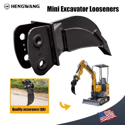 Buy Mini Excavator Ripper, Backhoe Scarifier, Small Digger Attachment, For 1T To 1.5 • 296.10$