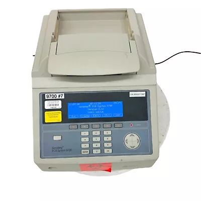 Buy Applied Biosystems 9700 GeneAmp PCR System Thermal Cycler 96 Well, N8050200 • 319.97$