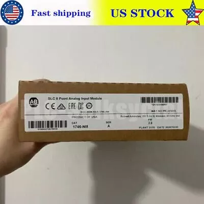 Buy Allen-Bradley 1746-NI8 New Factory Sealed AB SLC 500 Analog Input Module 1746NI8 • 193.83$