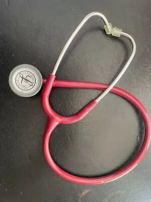 Buy 3M Littmann Classic III Stethoscope, 27  Cherry Red With Replaceable Accessory • 69$