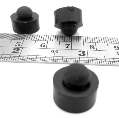 Buy 1/4  Hole Fit Rubber Stem Pad Push-In Bumper For 1/4  Hole 1/8  Panel, 7/16  Pad • 9.49$