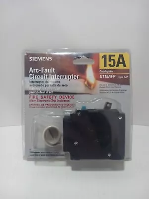 Buy Siemens Arc Fault Circuit Breaker Cat# Q115AFP • 39.99$