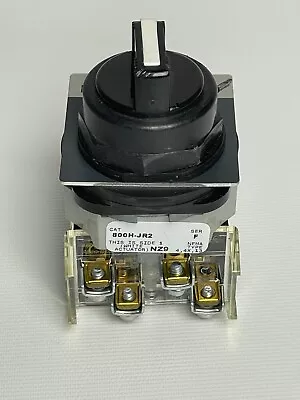 Buy Allen Bradley 800H-JR2 3-Position Selector Switch Maintained 2-800T-XA Contacts • 65$