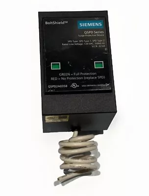 Buy Siemens QSPD2A035B BoltShield 2-Pole 120/240V Surge Protection Device  TESTED • 39.44$