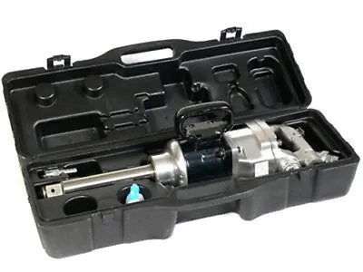 Buy 1900ft/lbs Long Shank 1'' Air Impact Wrench Truck Lug Nut Removal W/2pc Sockets • 199.99$