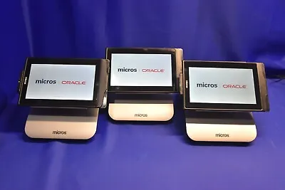 Buy 3 LOT (3 Used) Oracle/Micros MTablet(400962-000) & MStation R-Series • 139.95$