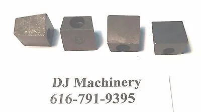 Buy (2) Wedge Carbide Inserts Indexable Cutter Tool Holder Parts Face Mill LEFT Hand • 6.15$