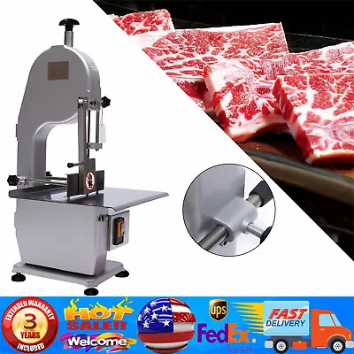 Buy 1500W Electric Commercial Frozen Meat Bone Saw Butcher Band Saw Cutting Machine • 294.06$