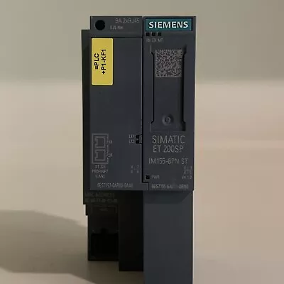 Buy SIEMENS SIMATIC S7 ET 200SP IM 155-6PN ST 6ES7155-6AU00-0BN0 Interface Module  • 250$