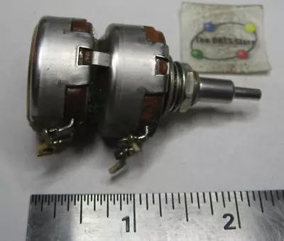 Buy Potentiometer Dual Concentric Allen-Bradley 50K Type-J 2100-3298 Used Pull Qty 1 • 11.99$