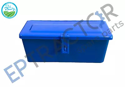 Buy D3NN17005B Metal Tool Box (Small Type - Blue) Fits Ford Tractors Various Models+ • 33.99$