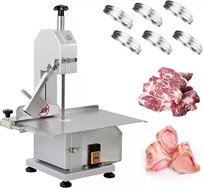 Buy Commercial Electric Meat Bone Saw Machine Stainless Steel Blade Bone Bandsaw US • 449.99$